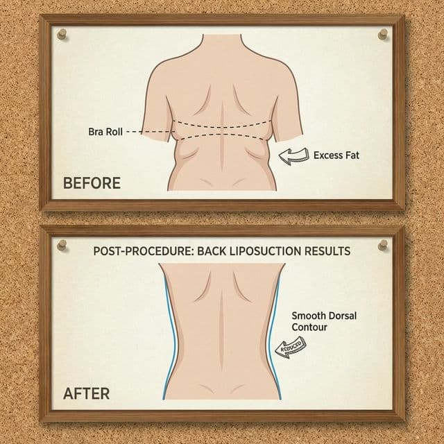 Back Liposuction Result