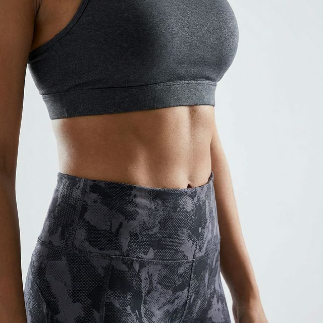 Abdomen liposuction area